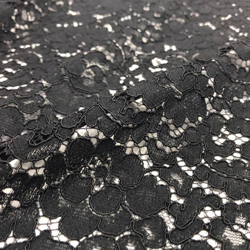 Scallop Edge Wave Lace Fabric for Women's Wear Wholesale Supplier 22